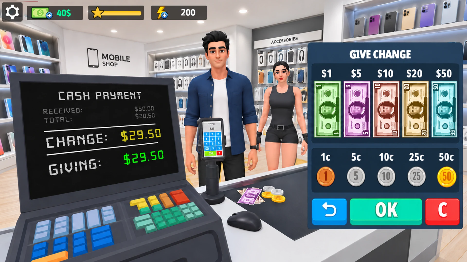 Mobile Shop Simulator screenshot
