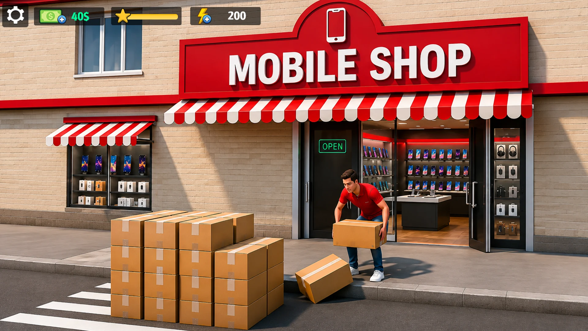 Mobile Shop Simulator screenshot
